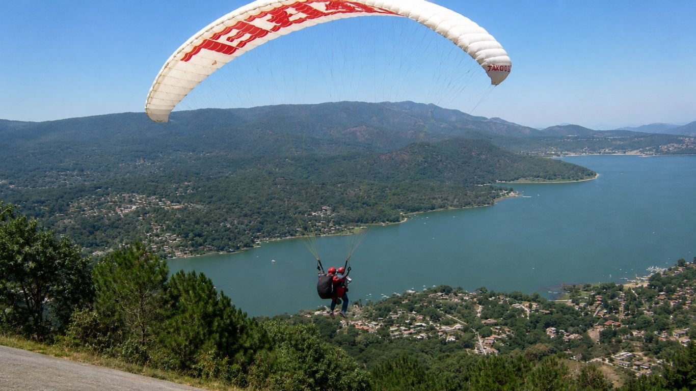 Vuelo en parapente